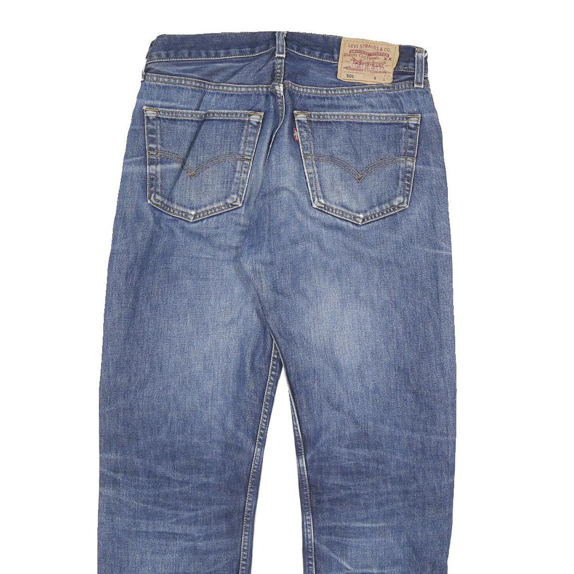 LEVI'S Mens Jeans Blue Slim Straight Denim Medium W30 L28 Classic Style