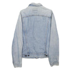 LEVI'S Mens Blue Denim Button Jacket S Cotton Classic Casual Lightweight