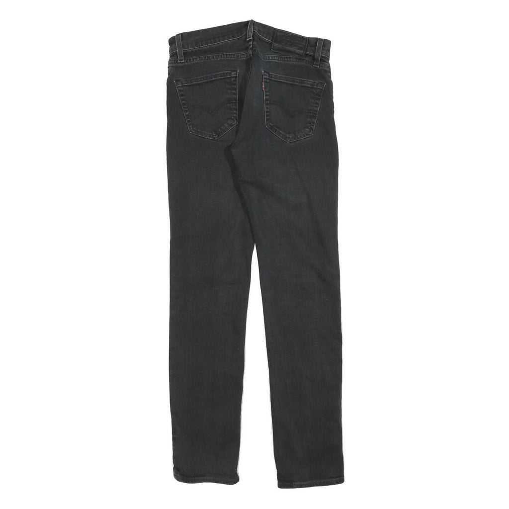 LEVI'S 511 BIG E Mens Jeans Black Slim Skinny Denim W29 L32 Classic Zip Cotton