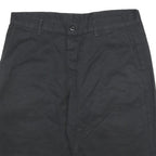 DICKIES Mens Shorts Black Casual L W36 Workwear Polyester Blend