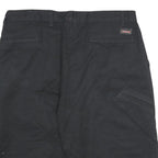 DICKIES Mens Shorts Black Casual L W36 Workwear Polyester Blend