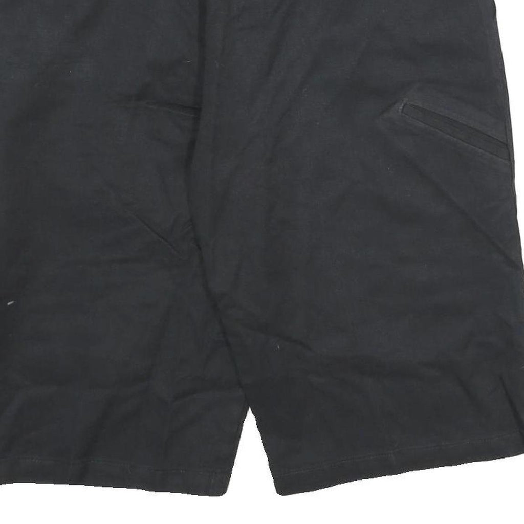DICKIES Mens Shorts Black Casual L W36 Workwear Polyester Blend