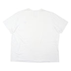 ADIDAS Mens White Cotton Blend Sweatshirt Crew Neck 3XL Casual Sportswear