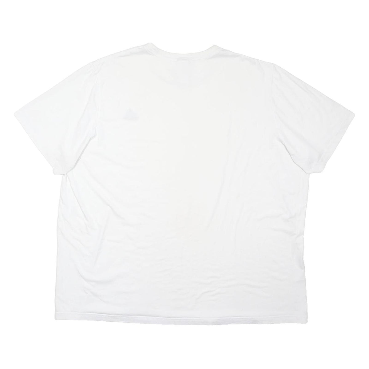 ADIDAS Mens White Cotton Blend Sweatshirt Crew Neck 3XL Casual Sportswear