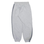 NIKE Mens Joggers Grey & Dark Grey Regular Straight M W26 L27 Cotton Blend