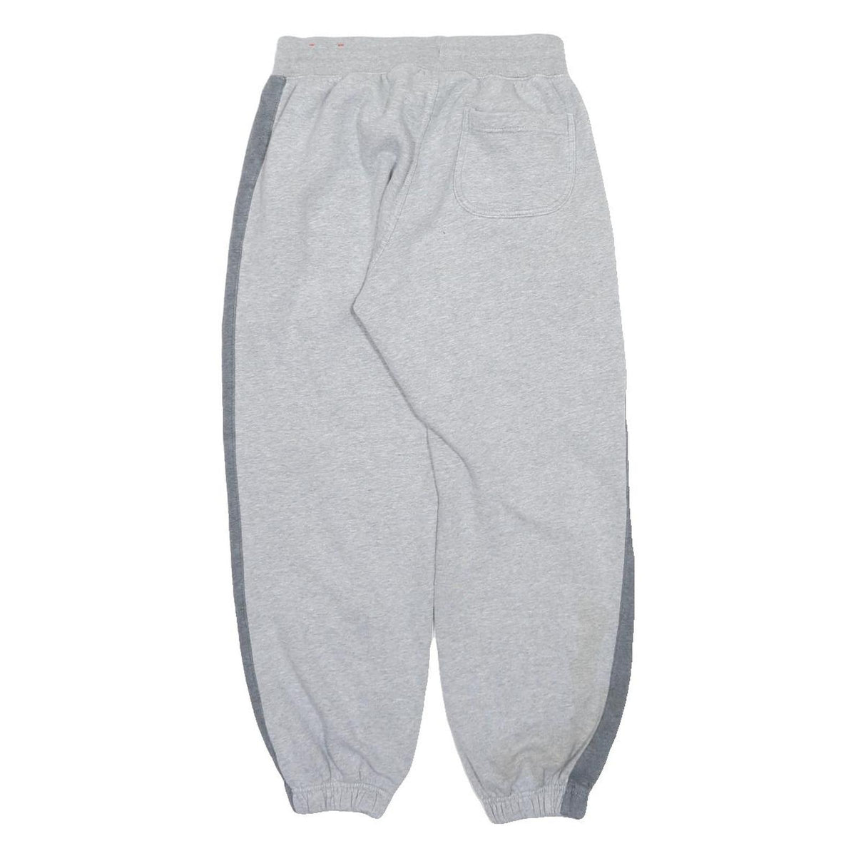 NIKE Mens Joggers Grey & Dark Grey Regular Straight M W26 L27 Cotton Blend