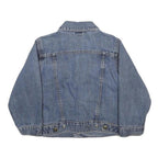 OSH KOSH Boys Blue Denim Cotton Jacket 5Y Casual Button Closure Classic Fit