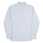 LEVI'S Mens Shirt Blue Striped Long Sleeve S
