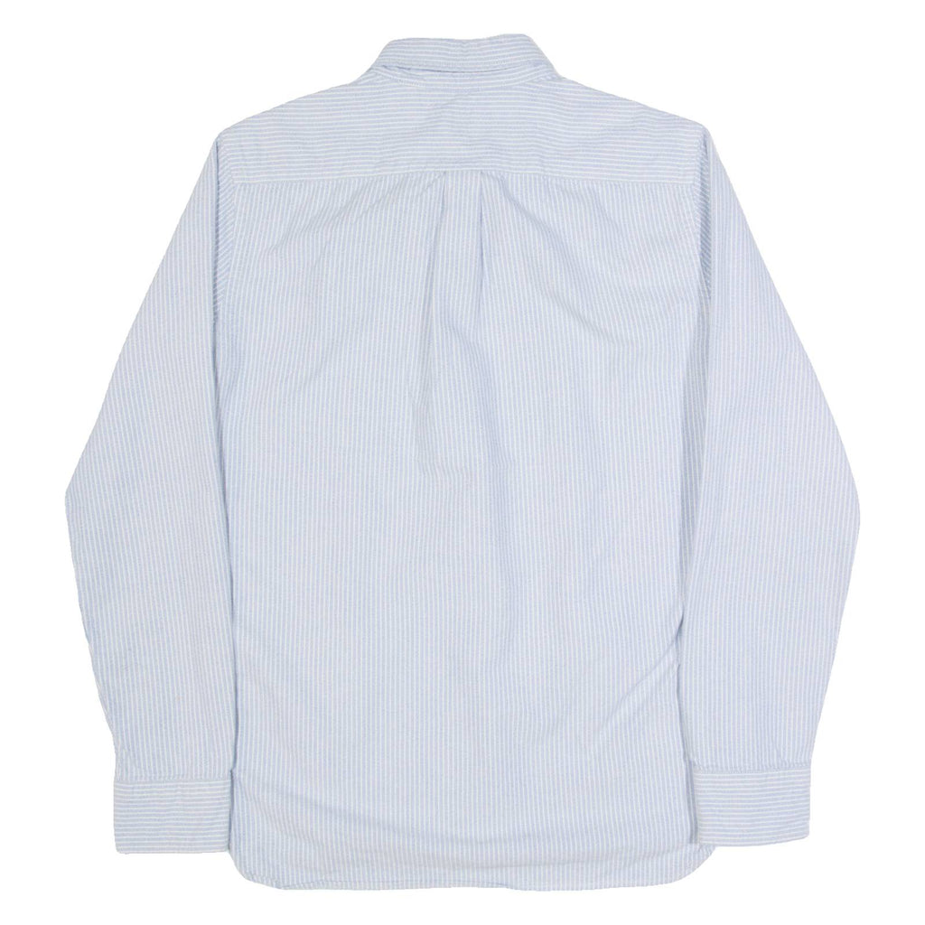 LEVI'S Mens Shirt Blue Striped Long Sleeve S