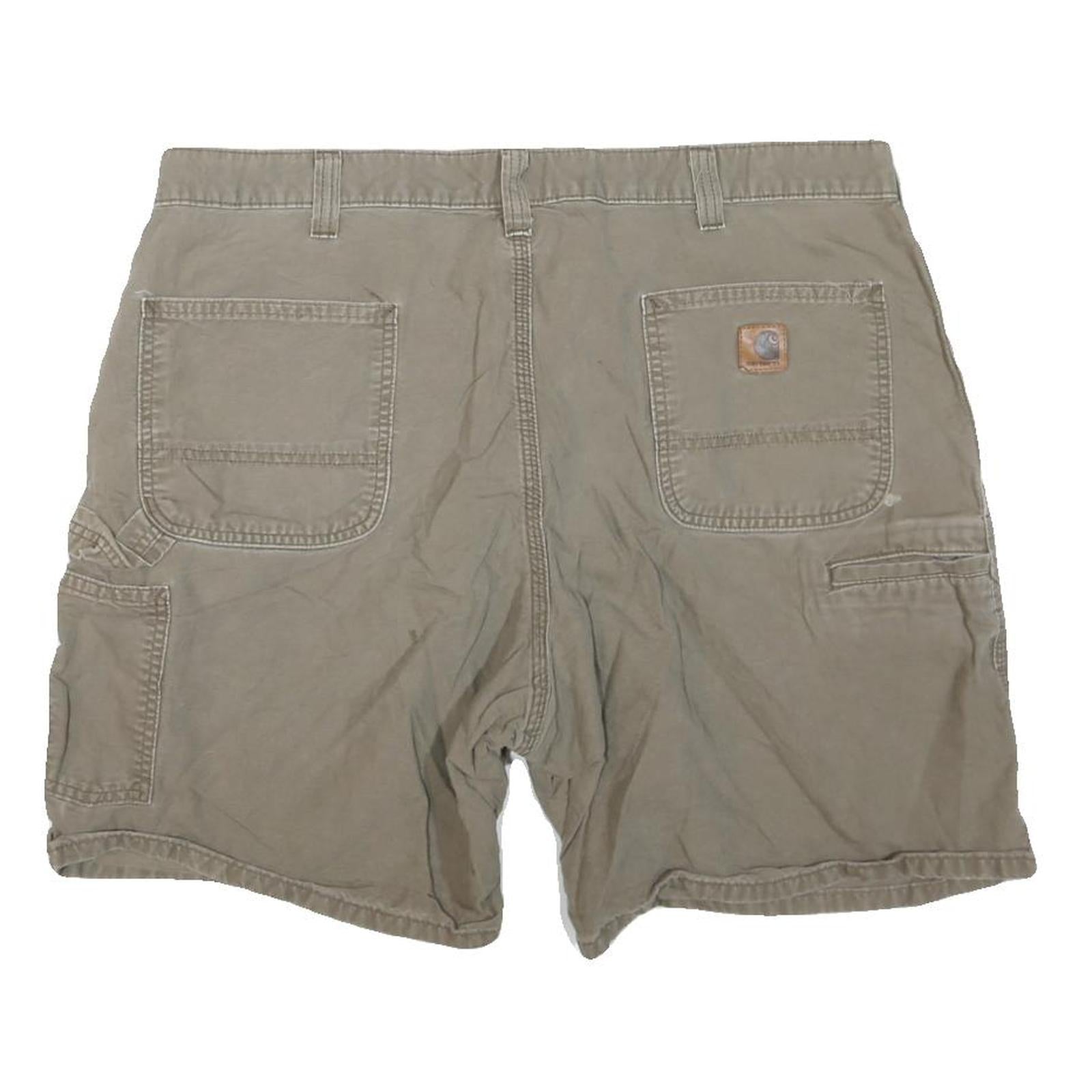 CARHARTT Womens Shorts Beige Casual XL W40 Durable Cotton Blend Workwear