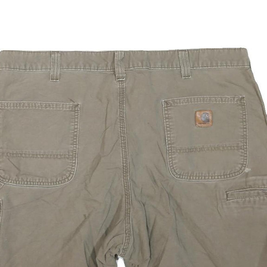 CARHARTT Womens Shorts Beige Casual XL W40 Durable Cotton Blend Workwear
