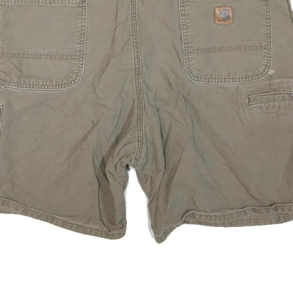 CARHARTT Womens Shorts Beige Casual XL W40 Durable Cotton Blend Workwear