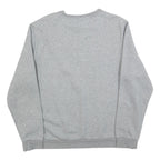 PUMA Mens Grey XL Crew Neck Cotton Blend Sweatshirt Logo Casual Pullover