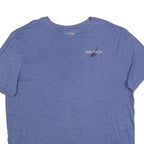 NAUTICA Mens Blue Graphic T-Shirt 2XL Short Sleeve Crew Neck Cotton Blend