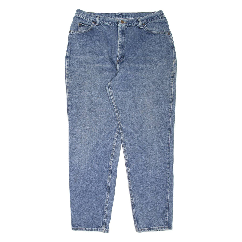 LEE Womens Jeans Blue Regular Mom W34 L30