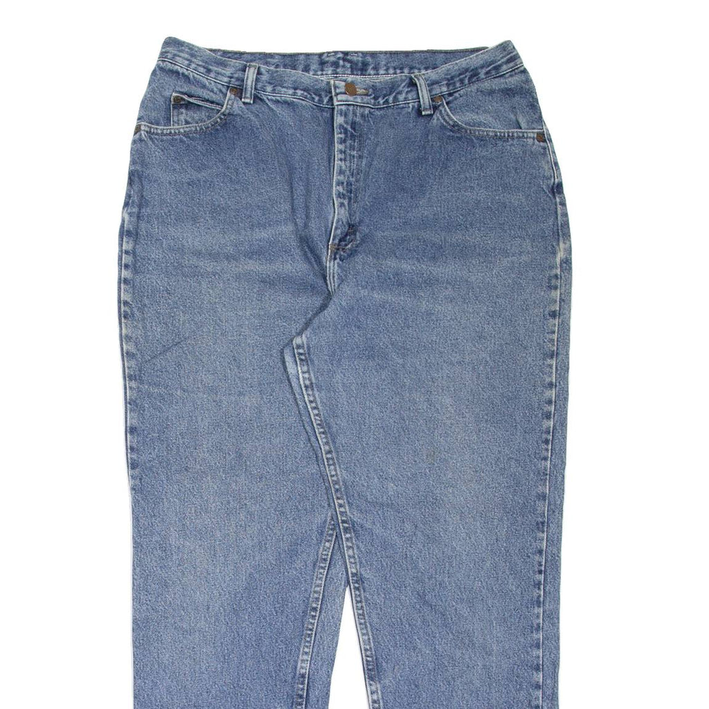 LEE Womens Jeans Blue Regular Mom W34 L30