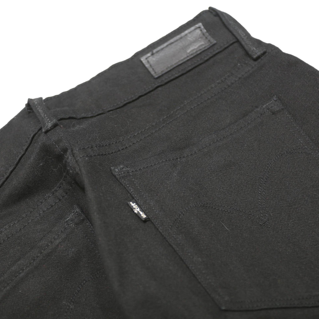 LEVI'S Womens Slim Black Jeans Denim W26 L30 Classic Style Zip Closure