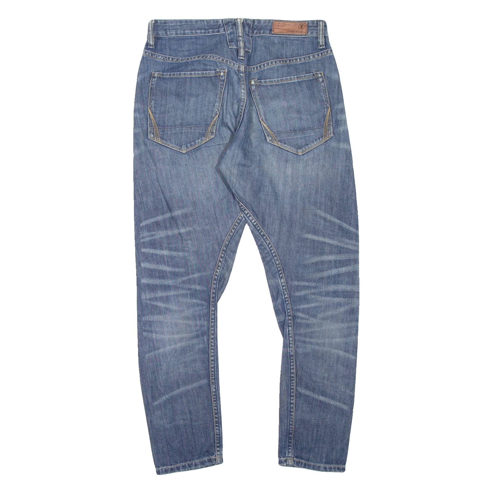 ALL SAINTS Mens Jeans Blue Slim Skinny Stone Wash W30 L28