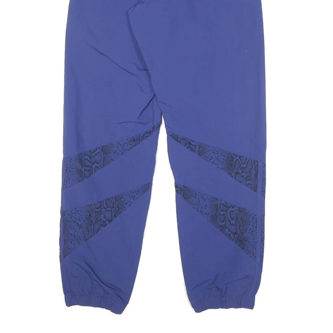 ADIDAS Mens Joggers Blue Slim Tapered S W25 L29 Polyester Sports Casual