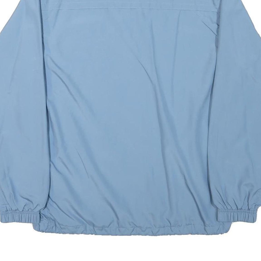 ELLESSE Womens Blue Light Blue Jacket UK 12 Polyester Blend Zip Casual Classic