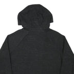 NIKE Mens Black Hoodie M Cotton Blend Pullover Casual Logo Sweatshirt