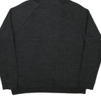 NIKE Mens Black Hoodie M Cotton Blend Pullover Casual Logo Sweatshirt