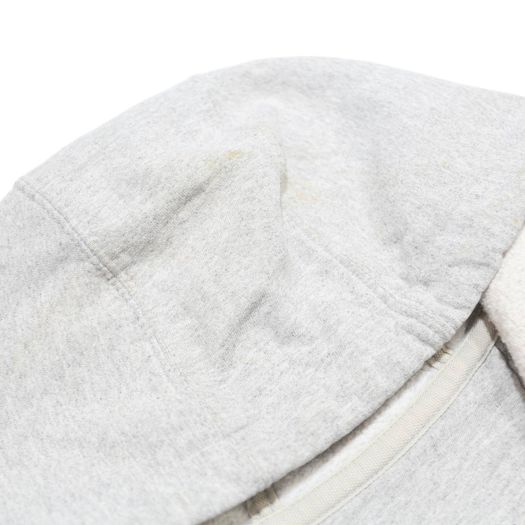 CARHARTT Mens Grey Hoodie L Full Zip Cotton Blend Casual Sweatshirt