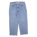 LEVI'S 550 Straight Mens Jeans Blue Relaxed Straight Denim Medium W35 L27 Casual