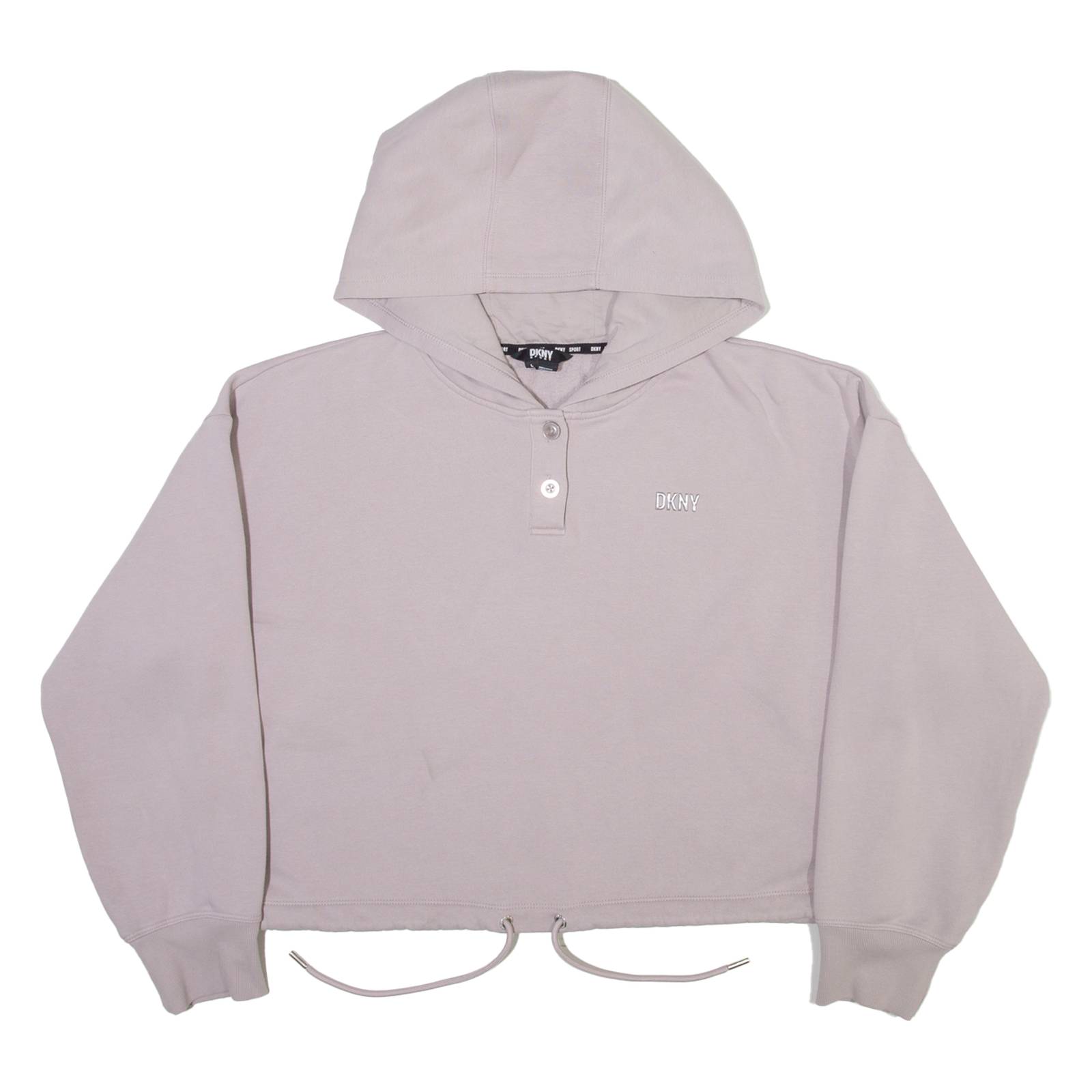 DKNY Womens Purple Hoodie L