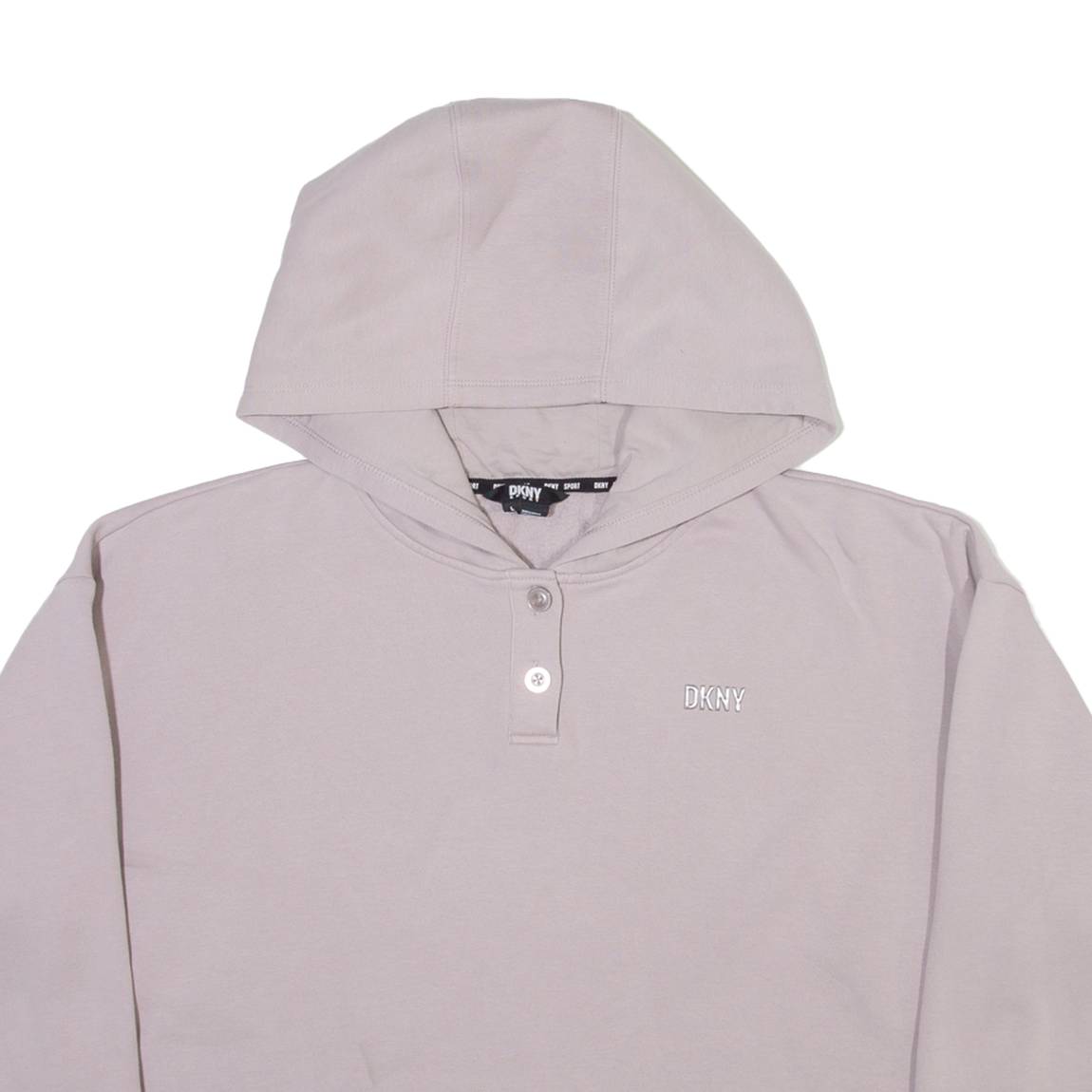 DKNY Womens Purple Hoodie L