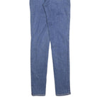 LEVI'S 721 Womens Jeans Blue Slim Skinny Denim Medium W26 L30 Stretch Zip