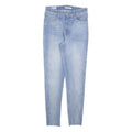 LEVI'S Womens Jeans Blue Slim Skinny Denim Light W30 L29 Stylish Zip Closure