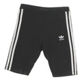 ADIDAS Womens Black Casual Shorts UK 6 W28 Cotton Blend Sportswear