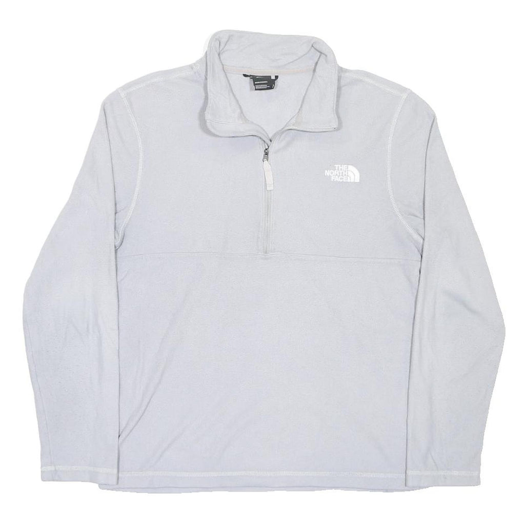 THE NORTH FACE Mens White Plain Pullover Crew Neck Basic Knit Jumper S Casual