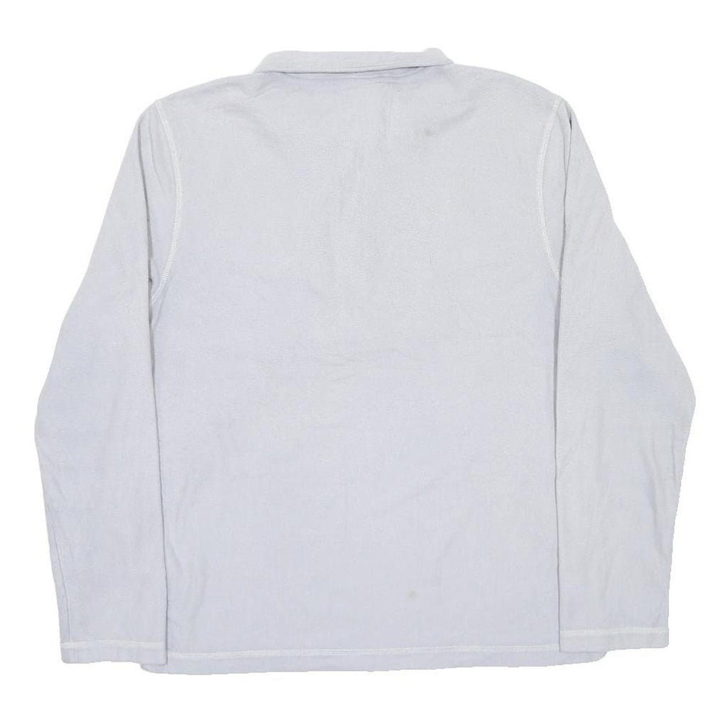 THE NORTH FACE Mens White Plain Pullover Crew Neck Basic Knit Jumper S Casual