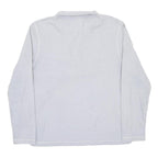 THE NORTH FACE Mens White Plain Pullover Crew Neck Basic Knit Jumper S Casual