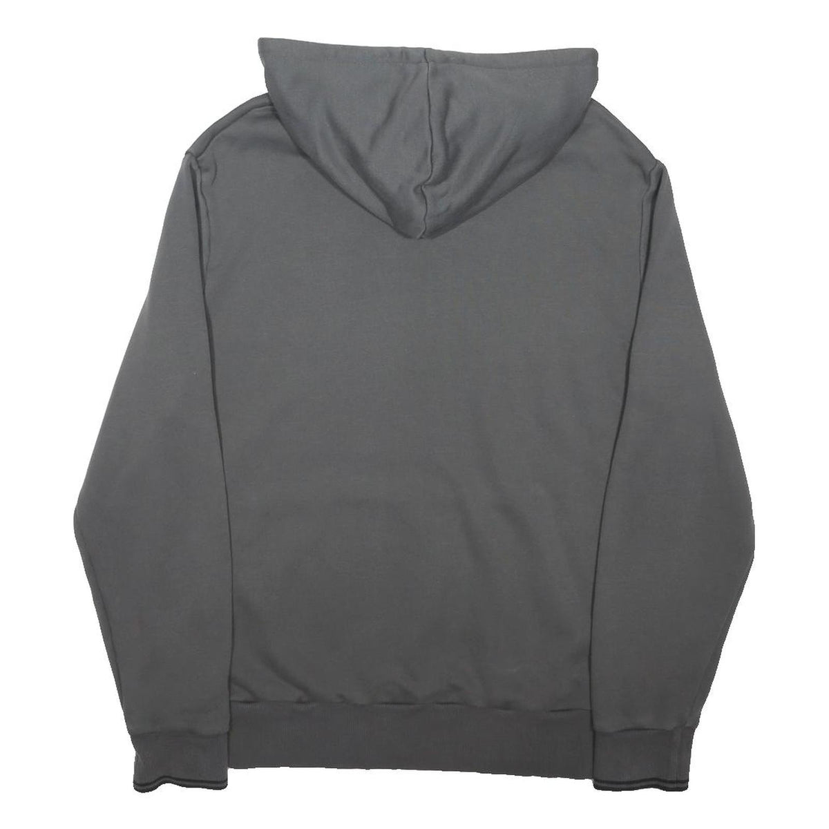FRED PERRY Mens Grey Hoodie XL Cotton Blend Pullover Casual Hooded Sweatshirt