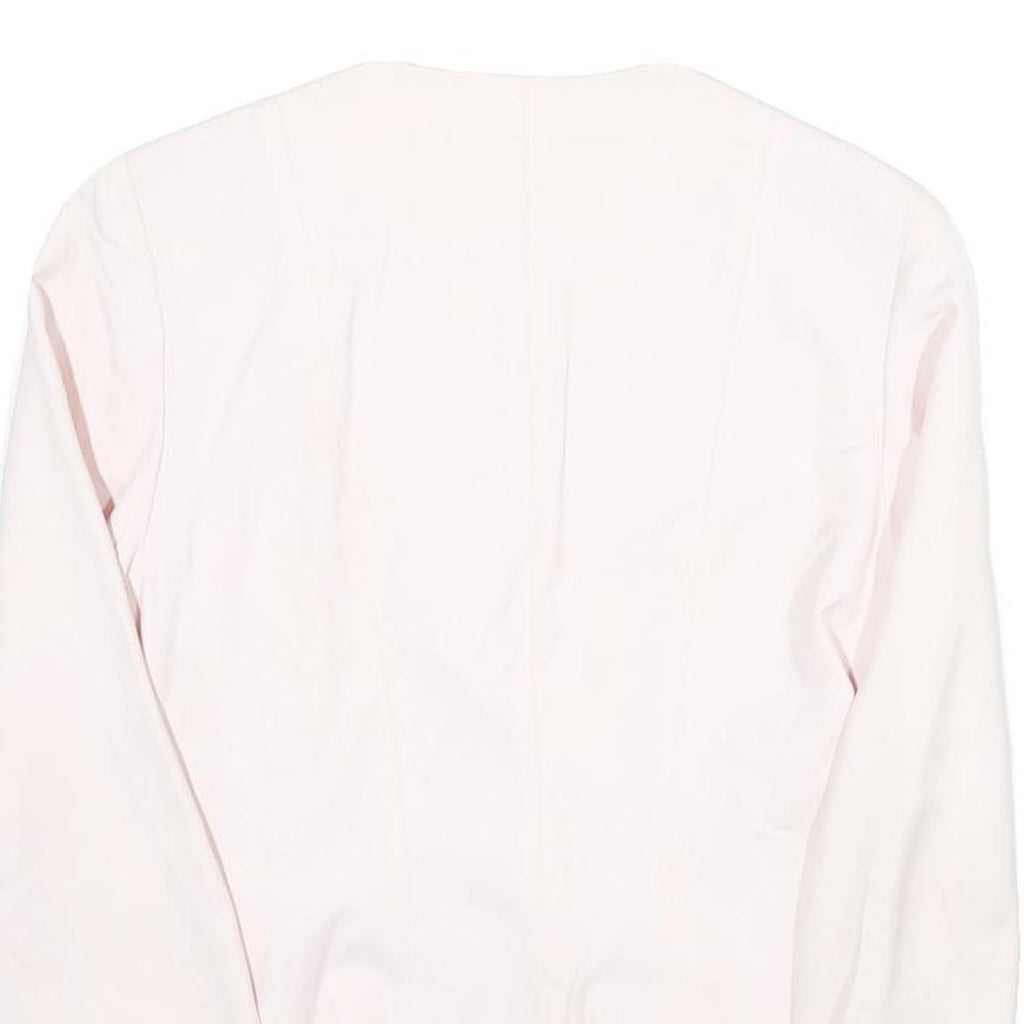 J. BRAUN Womens Cream Button Jacket UK 8 Viscose Blend Classic Tailored