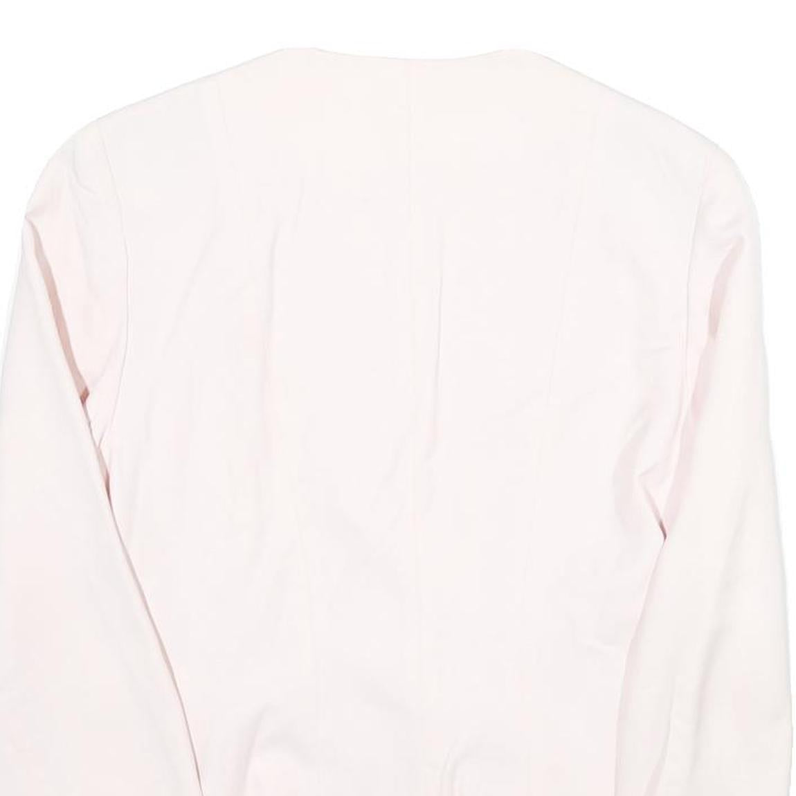 J. BRAUN Womens Cream Button Jacket UK 8 Viscose Blend Classic Tailored