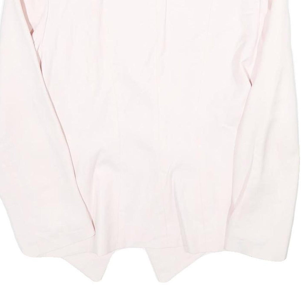 J. BRAUN Womens Cream Button Jacket UK 8 Viscose Blend Classic Tailored