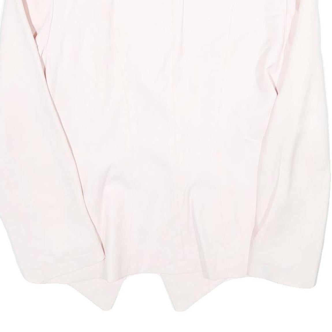 J. BRAUN Womens Cream Button Jacket UK 8 Viscose Blend Classic Tailored