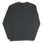 PUMA Mens Black Cotton Blend Crew Neck Sweatshirt S Logo Casual Athleisure