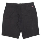 DICKIES Mens Workwear Shorts Black Relaxed 2XL W42