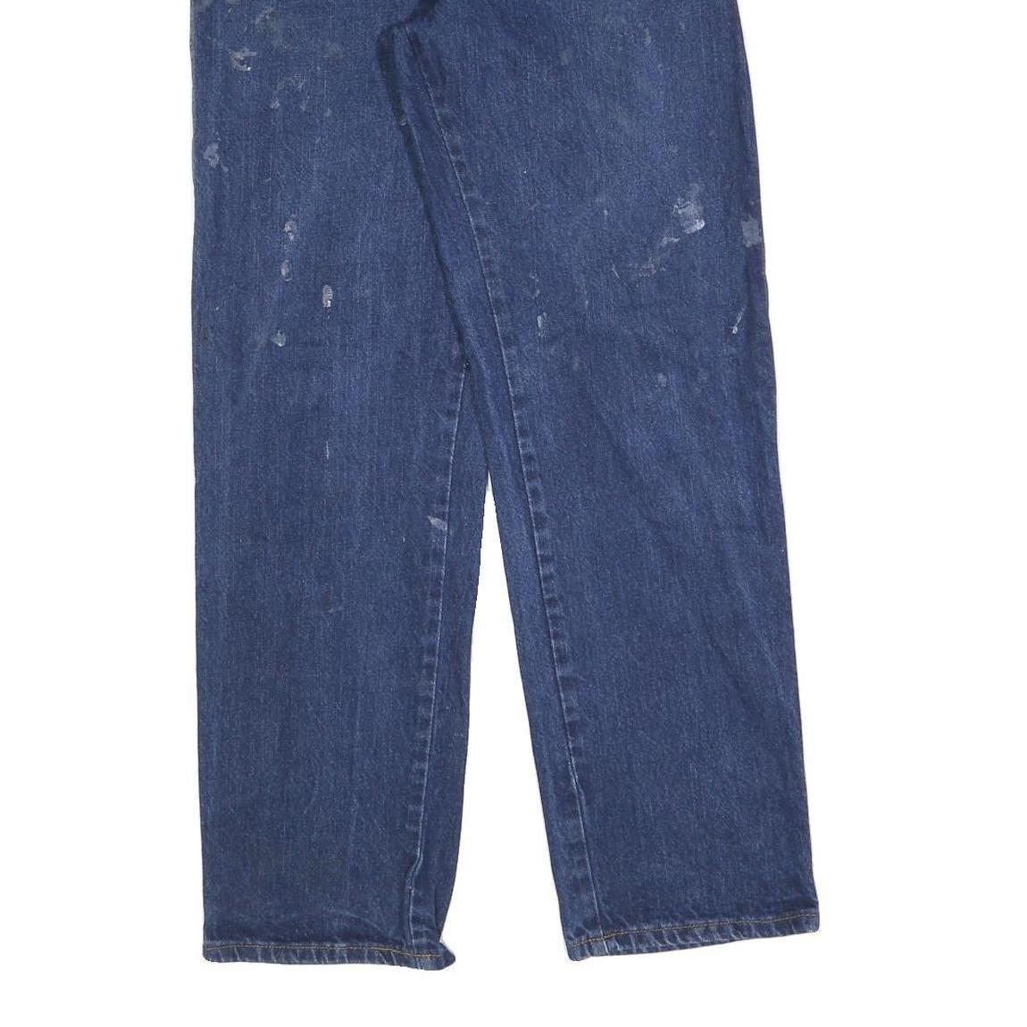 DICKIES Mens Blue Jeans Relaxed Straight Denim Medium W32 L32 Workwear