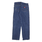 DICKIES Mens Blue Jeans Relaxed Straight Denim Medium W32 L32 Workwear