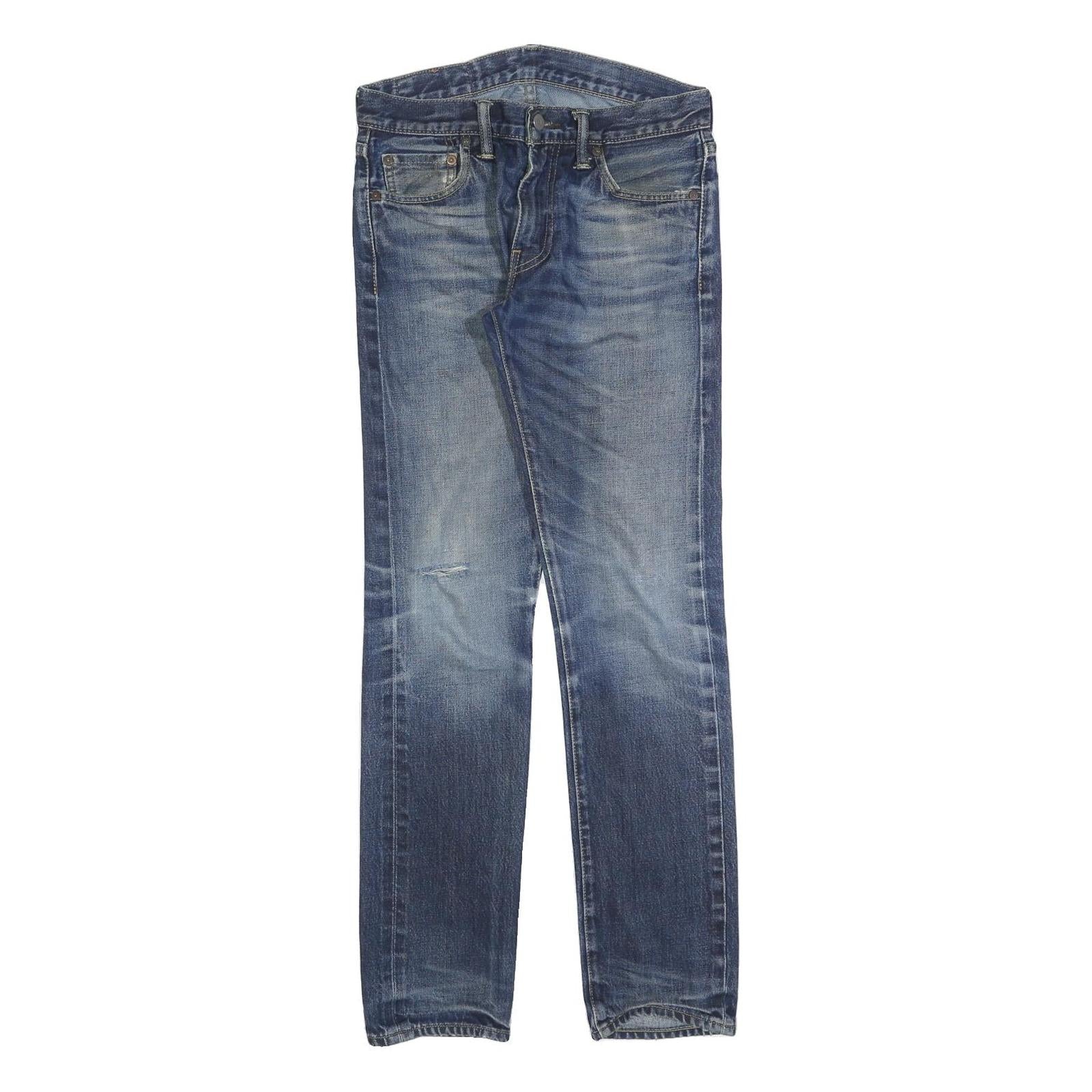 LEVI'S 511 Slim Mens Jeans Blue Slim Skinny Denim Medium W30 L32 Stylish