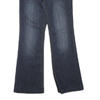 Womens Regular Fit Blue Denim Jeans W32 L32 Zip Cotton Blend Classic Stylish