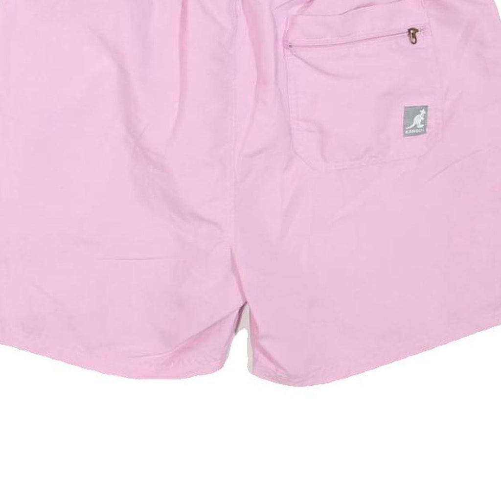 KANGOL Mens Shorts Pink Casual M W34 Lightweight Drawstring Pockets