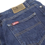 RALPH LAUREN POLO JEANS COMPANY Womens Jeans Blue Regular Straight Denim Dark
