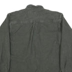 FIELD & STREAM Mens Grey Cotton Blend Shirt M Button Pocket Casual Outdoor